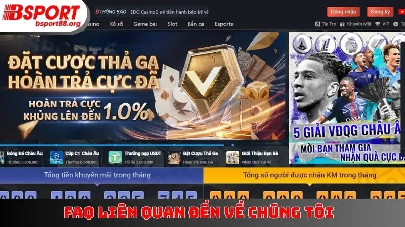 FAQ liên quan đến về chúng tôi