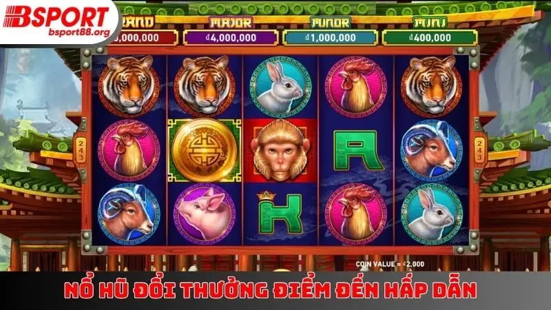 Nổ hũ đổi thưởng điểm đến hấp dẫn