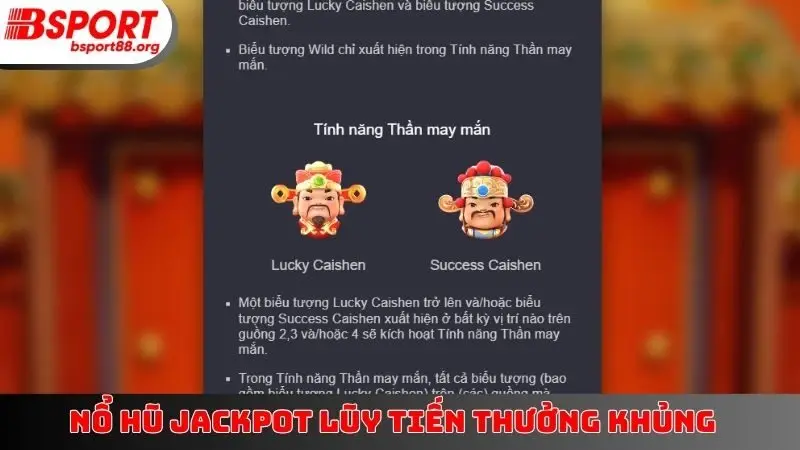 Nổ hũ Jackpot lũy tiến thưởng khủng