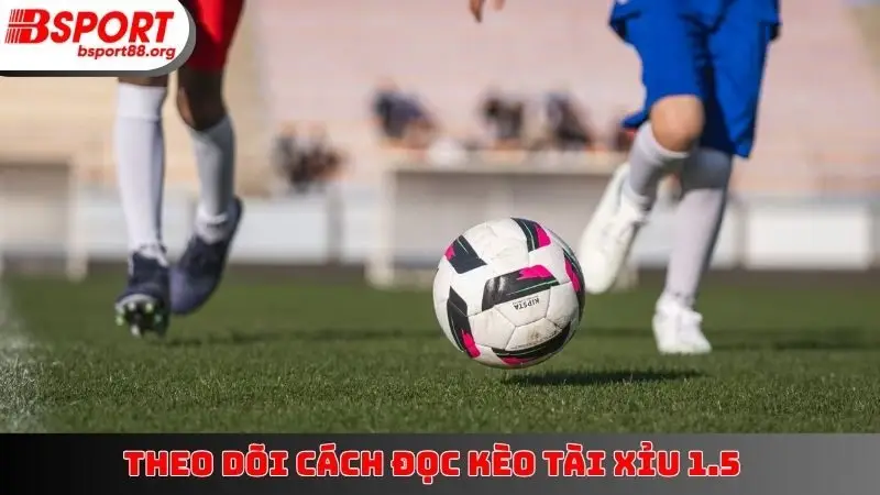 Theo dõi cách đọc kèo Tài Xỉu 1.5