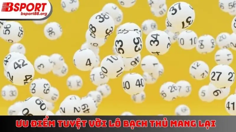 Ưu điểm tuyệt vời lô bạch thủ mang lại